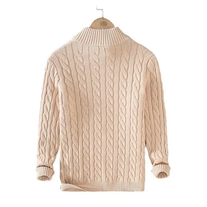 CONSTANCE - HALP ZIP SWEATER